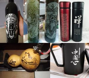 无锡崇安区酒瓶葫芦工艺品激光雕刻机